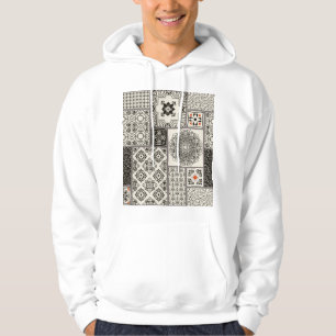 Sudadera Patrón de mosaico de la alfombra mallónica islámic