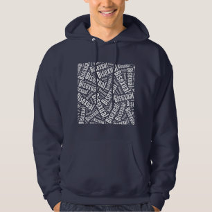 Sudadera PATRÓN DE PALABRAS BISEXUAL BLANCO -.png