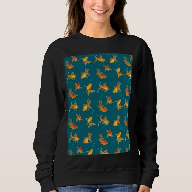 Sudadera Patrón de pesca 63 (Anverso)