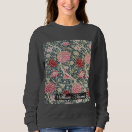 Sudadera Patrón de rayos - flores y hojas - WilliamMorris