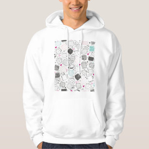 Sudadera Patrón de trapo dibujado a mano, diseño impecable.