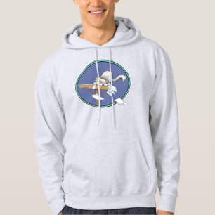 Sudadera Patrón de travesuras de gato