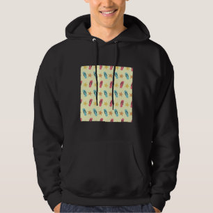 Sudadera Patrón De Vectores Sin Pescado Y Pesca