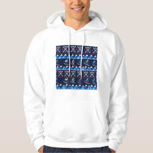 Sudadera Patrón feo de esquí de Navidad