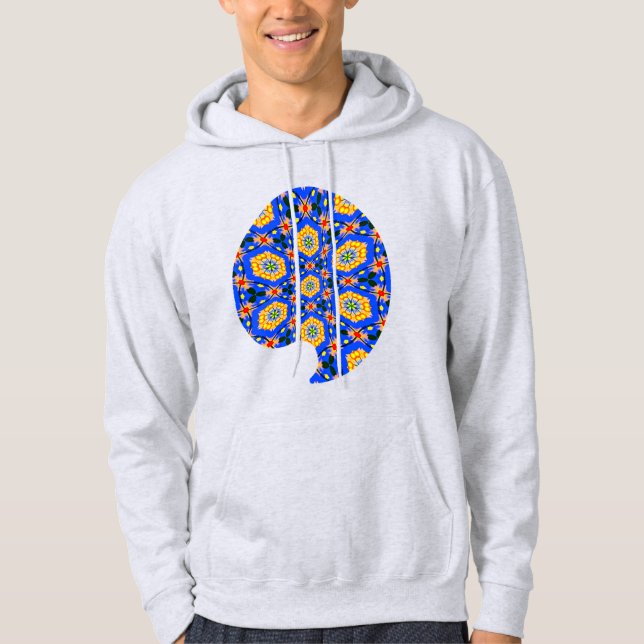 Sudadera Patrón floral estético (Anverso)