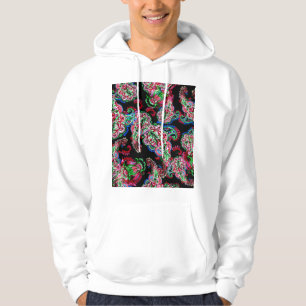Sudadera Patrón Floral Paisley, Origen Étnico.