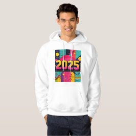 Sudadera Patrón geométrico Retro Pop Art 2025