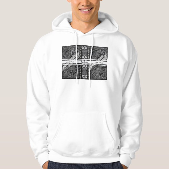 Sudadera Patrón moderno de BATIK (Anverso)