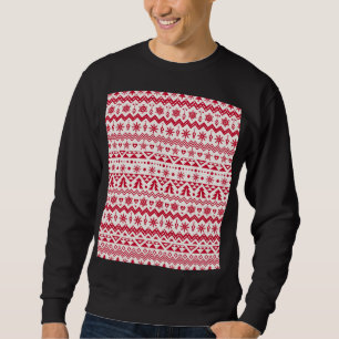 Sudadera Patrón sin fisuras de los Navidades festivos.