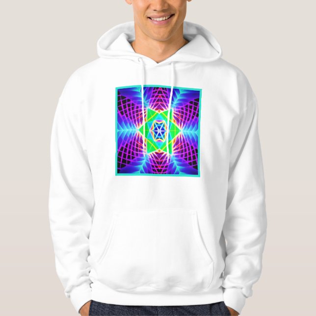 Sudadera Patrón Vivo Colorido (Anverso)
