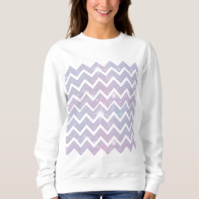 Sudadera Patrón Zig Zag (Anverso)