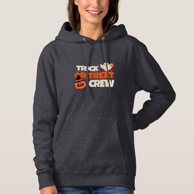 Sudadera Patrona femenina de la tripulación de arte (Anverso)