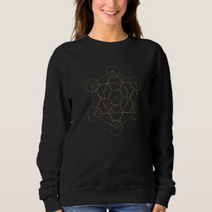 Sudadera Patrones fractales de geometría sagrada Mantra de 