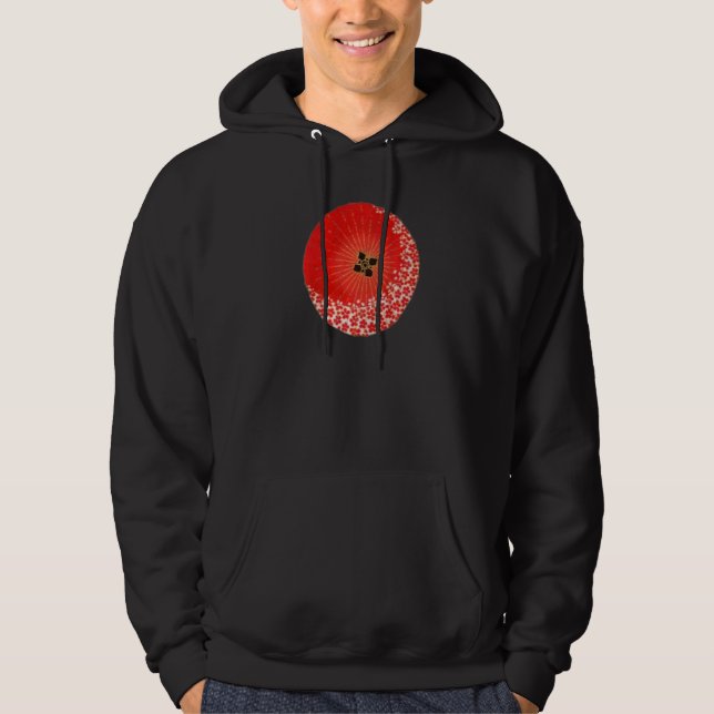 Sudadera Patrones Japoneses Tradicionales Flor de Cerezo Pa (Anverso)