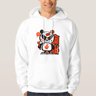 Sudadera Patrulla loca de la deriva - panda agresiva (roja)