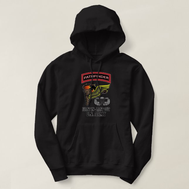 Sudadera Patrullador del Ejército de Estados Unidos (Back D (Diseño del anverso)