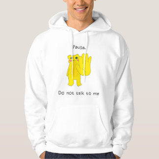 SUDADERA PAUSA. NO ME HABLES.