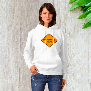 Sudadera Pavement termina con advertencia de tráfico de Rót