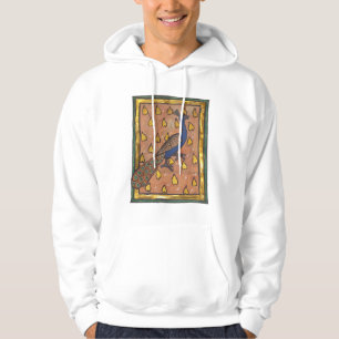 Sudadera Pavo real del bestiario medieval c. 1270