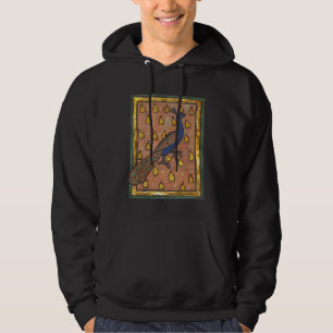 Sudadera Pavo real del bestiario medieval c. 1270