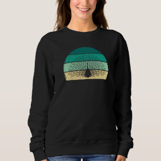 Sudadera Pavo Real Vintage Retro Animales Aves Lindos Gráfi