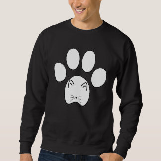 Sudadera Paw Cat Face Cat Paw Meow Cat Cute Cat