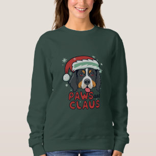 Sudadera Paws and Claus - Navidades Perro Bernés