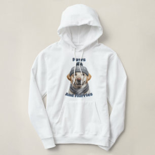 Sudadera Paws & Flurries - Diseño de Perros de Invierno