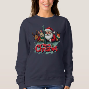 Sudadera Paws, Hooves, and Claus