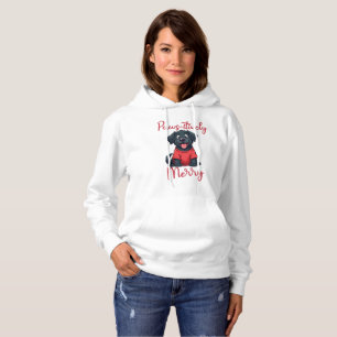 Sudadera "Paws-itively Merry Holidays"