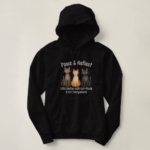 Sudadera Paws y Reflejo Gatos Adorables