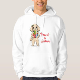 Sudadera Pawsh and Festive Dog Hoodie, Fancy Christmas Dog
