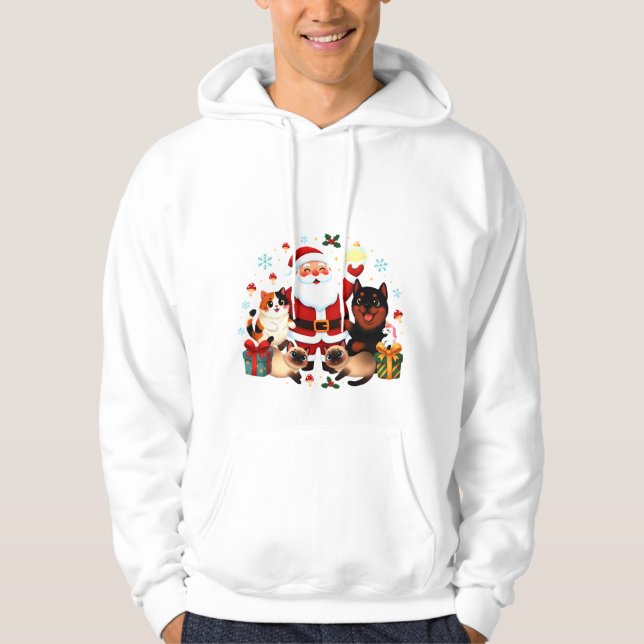 Sudadera Pawsitivamente Alegre: La Alegre Menagerie de Sant (Anverso)