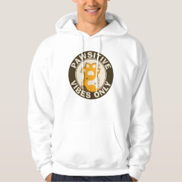 Sudadera Pawsitive vibes only Cute Cat Paw Funny Pun
