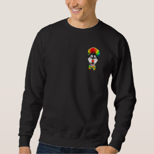 Sudadera Payaso Alaskan Malamute Circus Dog Pocket