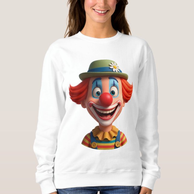 Sudadera Payaso Alegre (Anverso)