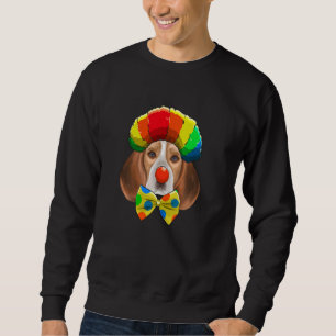 Sudadera Payaso Beagle Circus Dog
