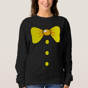 Sudadera Payaso Big Bow Tie Tacky Clowe Outfit Para Hallowe