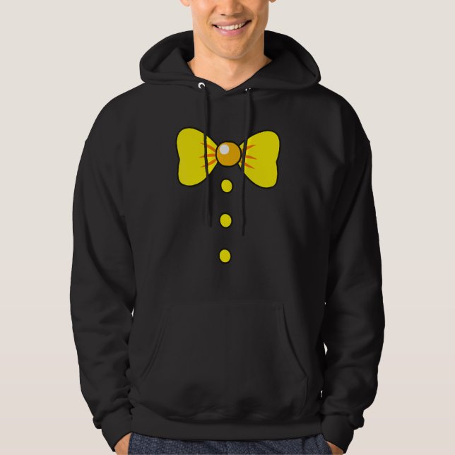 Sudadera Payaso Big Bow Tie Tacky Clowe Outfit Para Hallowe (Anverso)