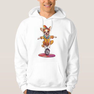 Sudadera Payaso Chihuahua � Perro Divertido de Circo