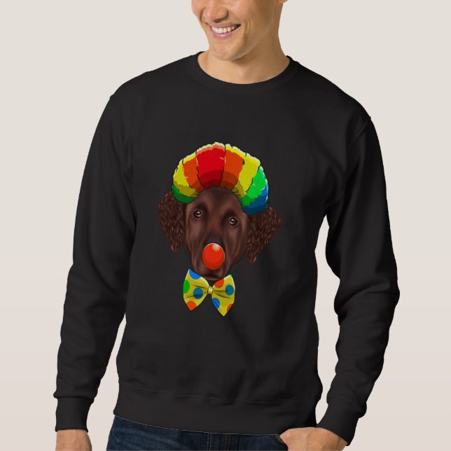 Sudadera Payaso con curry de payaso (Anverso)
