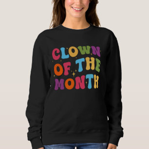 Sudadera Payaso Del Mes Clowncore Estética Funny Circo