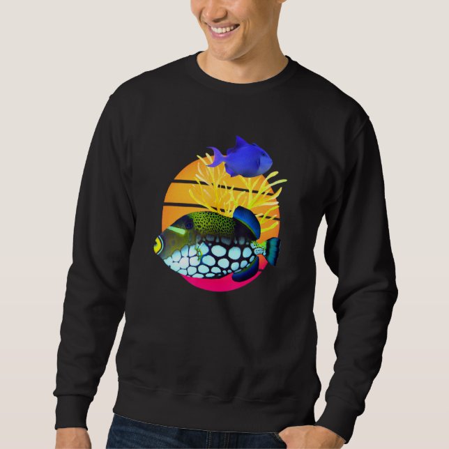 Sudadera Payaso desencadena Níger desencadena oleada de pec (Anverso)
