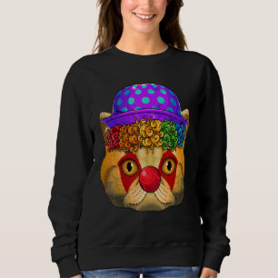 Sudadera Payaso Exótico Shorthair Circo Carnaval Disfraz El