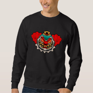 Sudadera Payaso Halloween Halloween Vestido Trick O Trato J