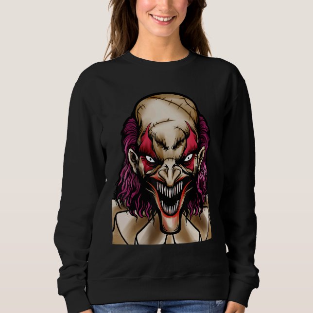 Sudadera Payaso Horror Halloween 1 (Anverso)