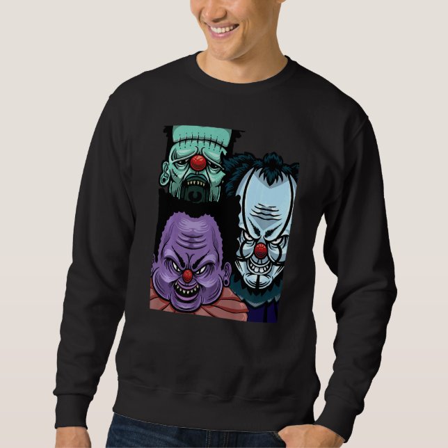 Sudadera Payaso Horror Halloween 7 (Anverso)