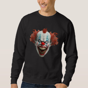 Sudadera Payaso Monstruo Horror Pesadilla Espantoso Terrorí