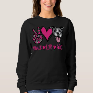 Sudadera Paz Amar Las Pitdades Muy Cuto Corazón De Toro Y P