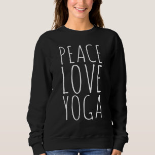 Sudadera Paz Amar Yoga Namaste Orgullo Vida Simple